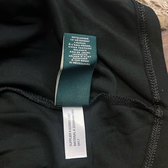 NWT Ralph Lauren Black Lace Sleeve Cotton Viscose Elegant Blouse, Sz. 3XL. - Picture 8 of 9